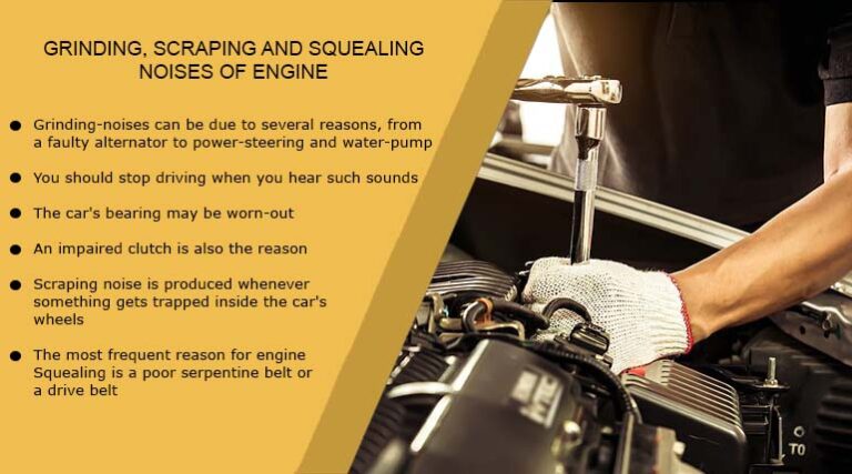 Grinding, Scraping And Squealing: Engine Noises Never To Ignore!