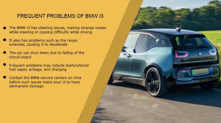 8 Frequent Problems of BMW i3 You Must Know!