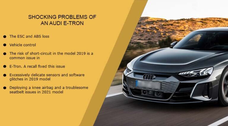 8 Shocking Problems of An Audi E-Tron You Must Know!