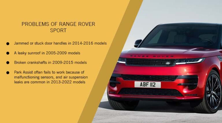 20 Most Frequent Problems of Range Rover Sport